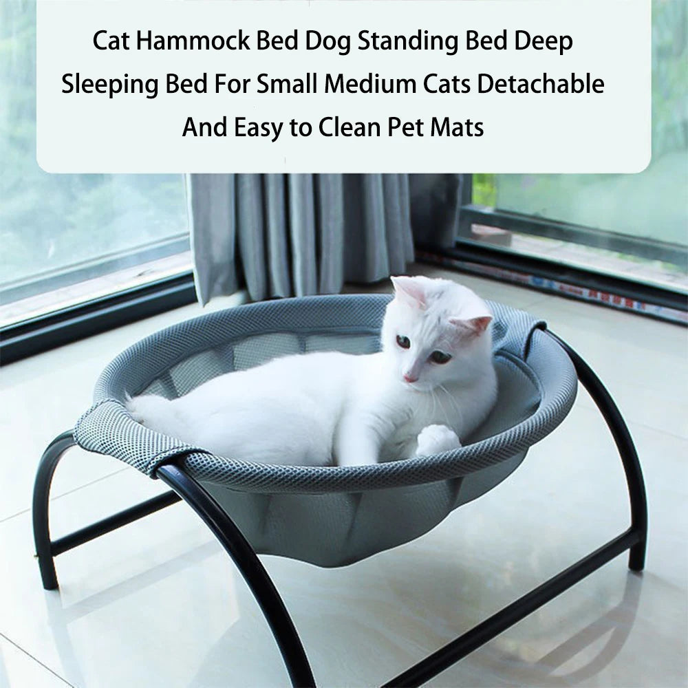 Elevated Hammock Bed for Dogs & Cats