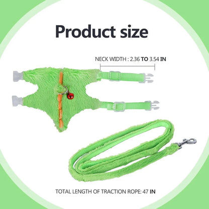 Secure Vest with Bell for Ferrets, Guinea Pigs & Small Animals
