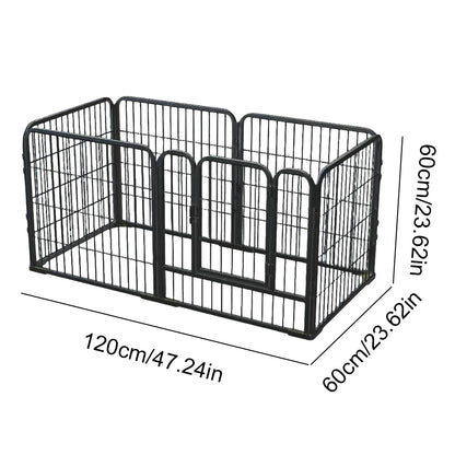 Foldable Dog Indoor/Outdoor Exercise Pen for Puppies & Small Pets
