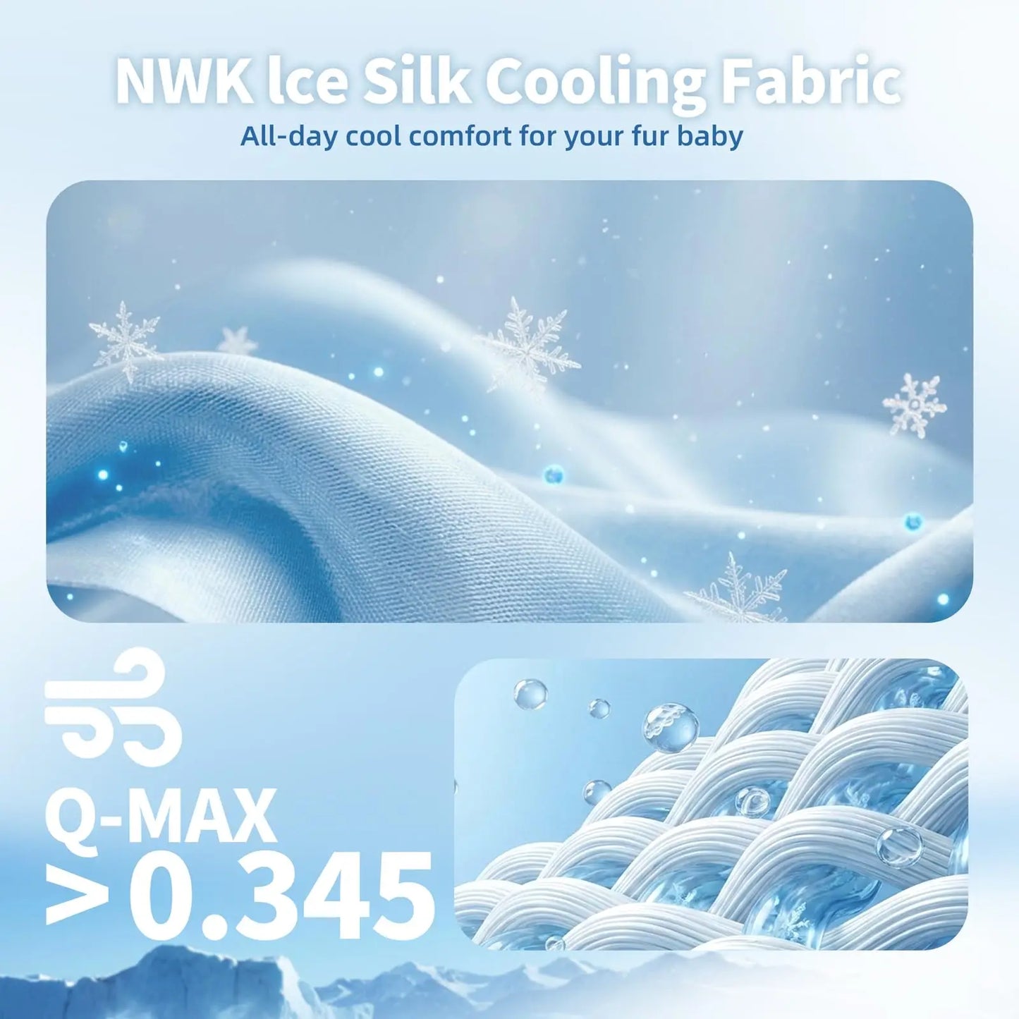 Keep your pet cool and comfy with this washable ice silk cooling blanket. Perfect for car seats, beds, and summer lounging. Lightweight, portable, and designed in a fresh green leaf pattern for stylish heat relief.