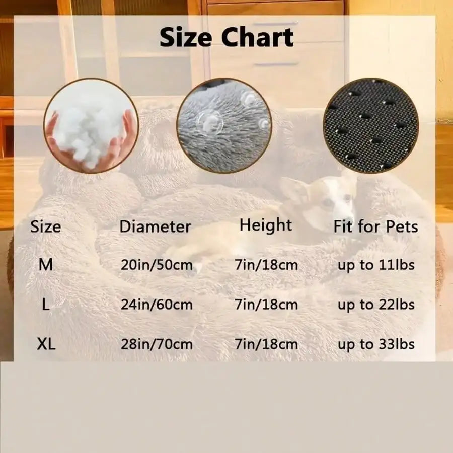 Bear Paw Puppy Bed – Soft, Warm & Comfortable, Cute Bear Paw Pet Sofa for Dogs & Cats.