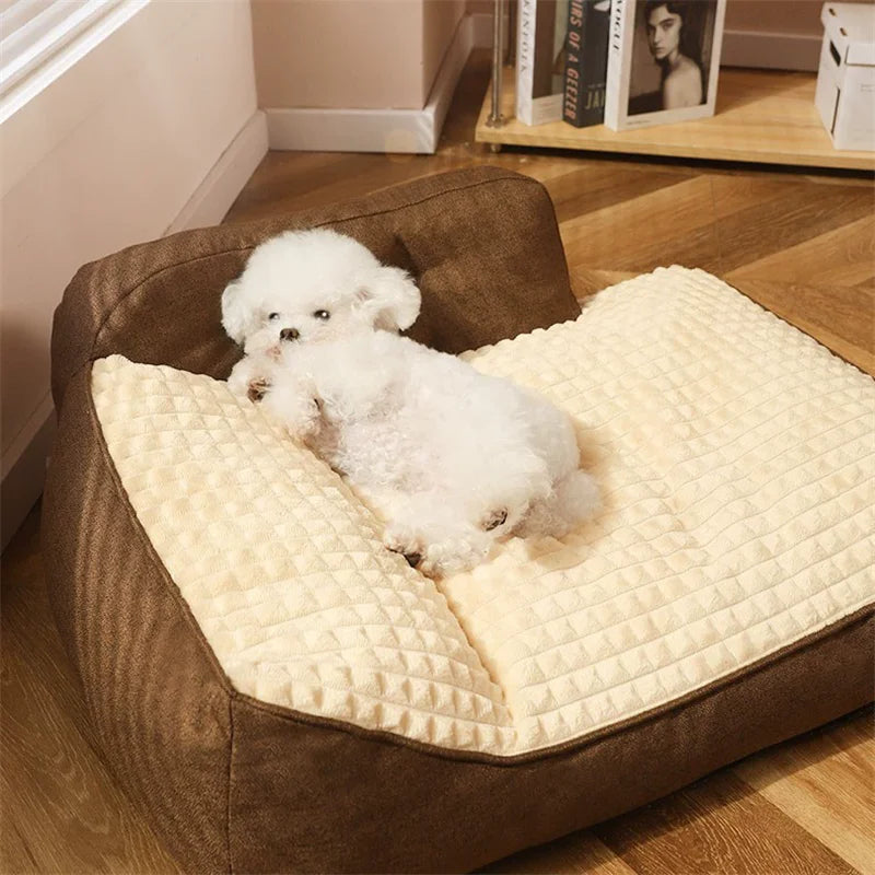 Give your big pup the comfort they crave with this plush autumn‑and‑winter dog sofa. Perfect for Golden Retrievers and other large breeds, it offers deep, restful sleep with soft cushioning and a cozy kennel‑style desig
