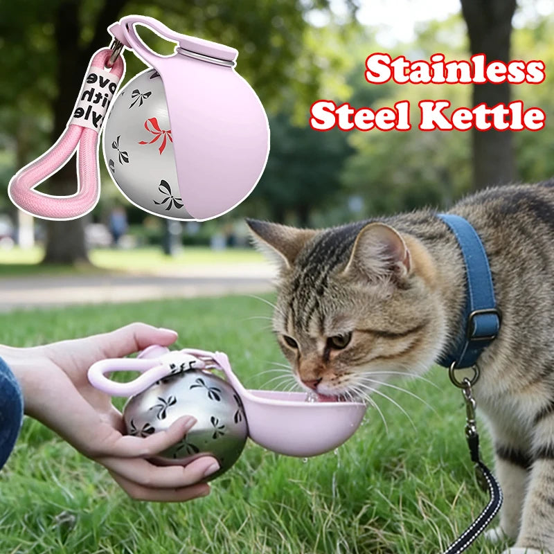 Keep your pet hydrated anywhere with this 285ml foldable silicone water bowl. Lightweight, leak‑proof, and easy to clip onto bags or leashes, it’s perfect for dogs and cats on walks, road trips, beach days, and outdoor ad