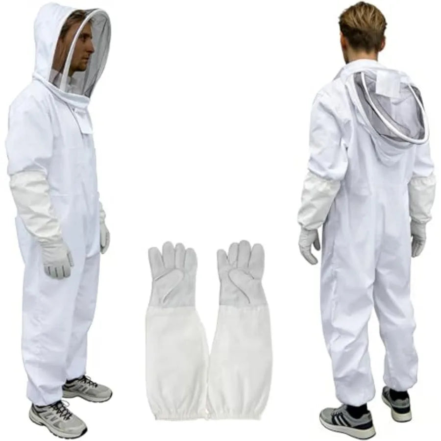 Blisstime13‑Piece Beekeeping Starter Kit with Suit & Smoker, Beginner Beekeeping Starter Kit – Suit, Smoker & Hive Tools.