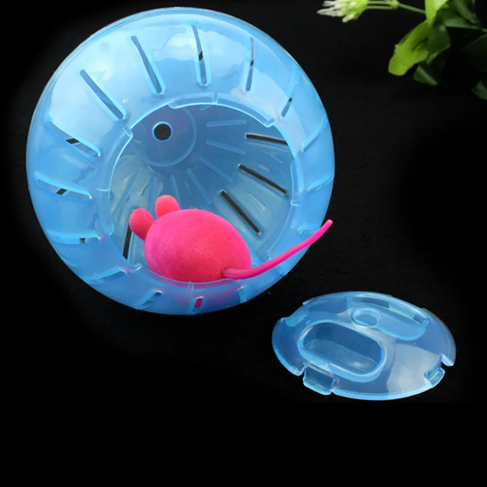 Pet Fitness Running Ball – Solid Plastic Jogging Ball for Hamsters & Rodents