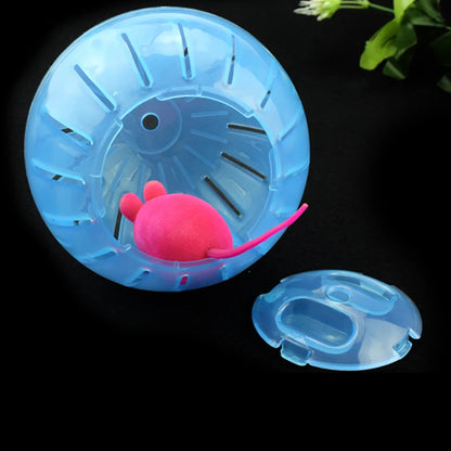 Pet Fitness Running Ball – Solid Plastic Jogging Ball for Hamsters & Rodents