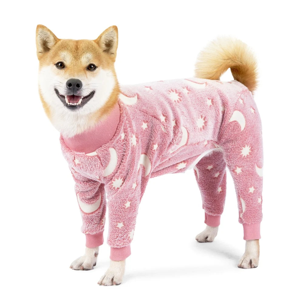 Warm Dog Jumpsuit for Small–Large Breeds