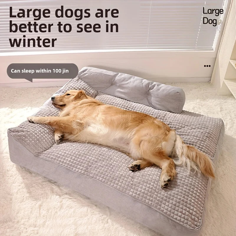 New Cat/Dog Bed – Non‑Slip, Winter Warm, Removable & Washable Cushion. Warm Puppy Kennel Bed – Soft, Washable & Indoor‑Ready.