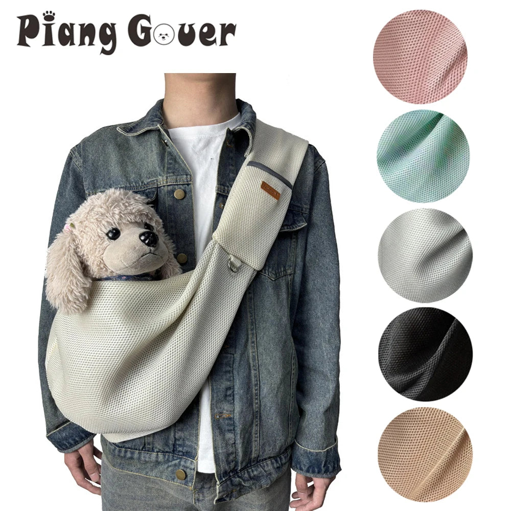 Breathable Carrying Pet Bag Carrier Travel Portable Crossbody Bag