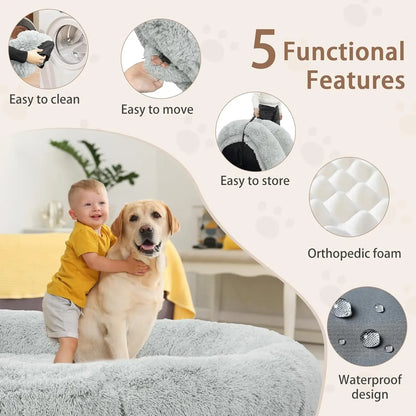 Human Dog Bed with Thick Memory Foam