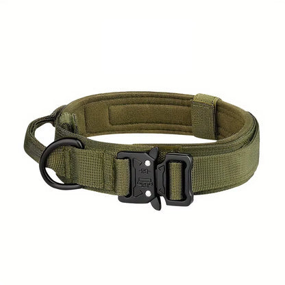 Strong Tactical Dog Collar & Lead – Control Handle
