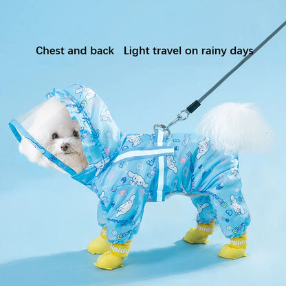 Waterproof Dog Raincoat for All Sizes