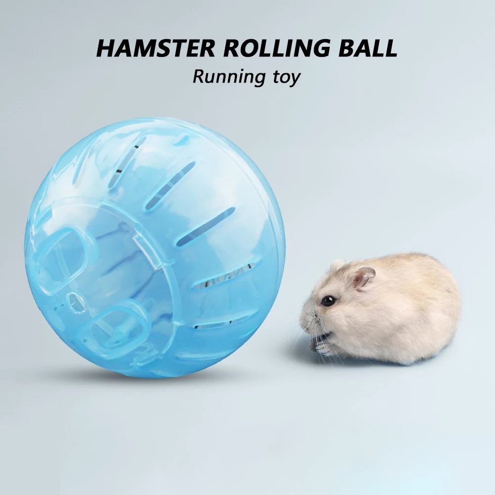 Pet Fitness Running Ball – Solid Plastic Jogging Ball for Hamsters & Rodents