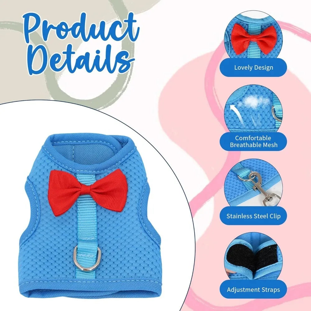 Soft Breathable Mesh Vest for Small Pets