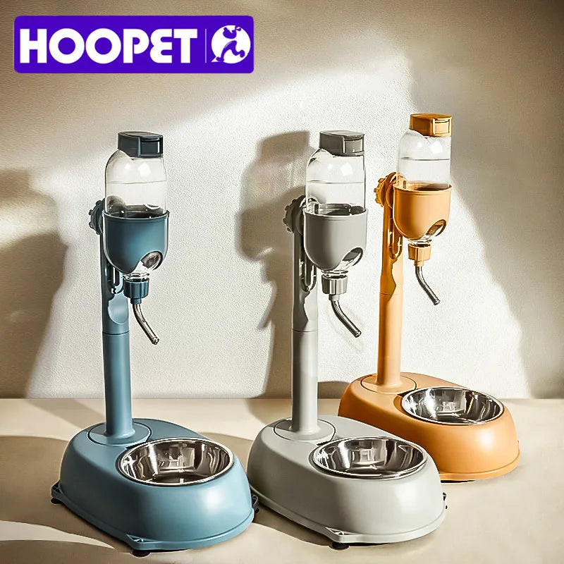 Automatic Pet Dispenser Anti-tip pet Bowl Drinking Water Bottle Feeder Hanging Kettle, Food Container Pets Supplies