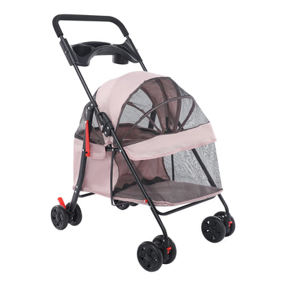 Foldable Lightweight, Travel‑Ready Pet Walking Trolley