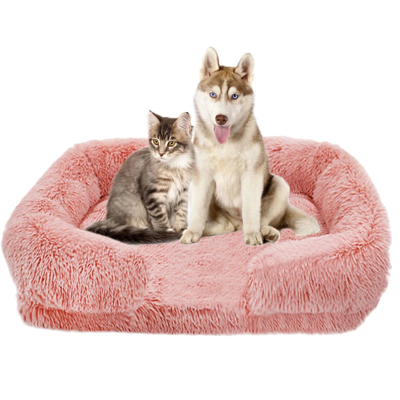 Give your large dog the deep, restorative rest they deserve with this thickened orthopedic bed. The egg‑crate sponge supports joints and pressure points, while the plush cover removes easily for quick washing. Durable, cozy