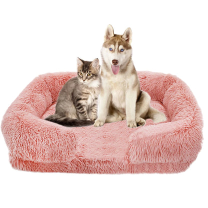Give your large dog the deep, restorative rest they deserve with this thickened orthopedic bed. The egg‑crate sponge supports joints and pressure points, while the plush cover removes easily for quick washing. Durable, cozy