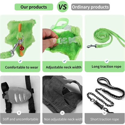 Secure Vest with Bell for Ferrets, Guinea Pigs & Small Animals