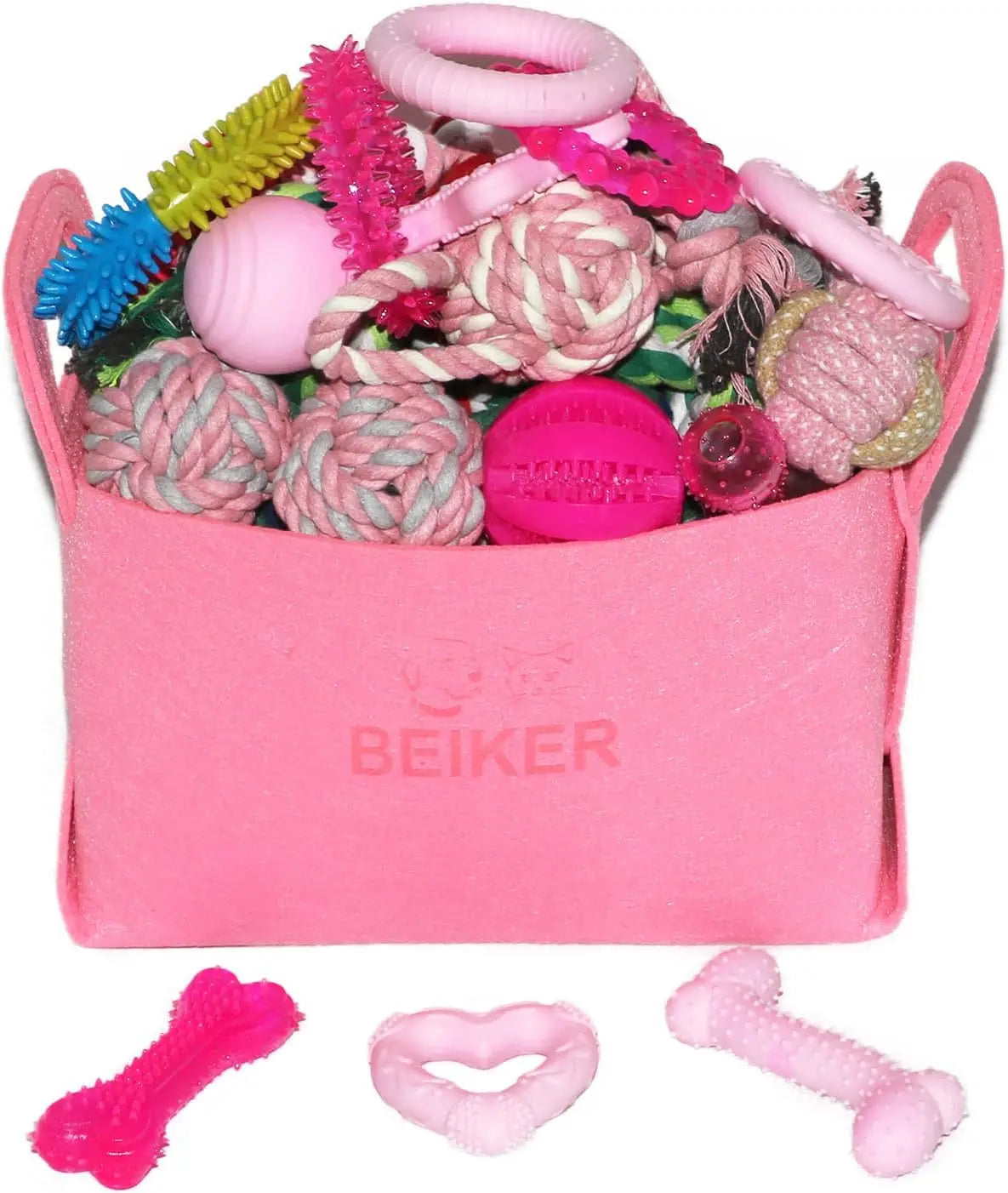 Christmas Dog Toys 15‑Pack for Small & Medium Puppies