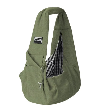 Pet Crossbody Shoulder Bag Carrier Bag Outdoor Travel Portable Cat Puppy Sling Carrier Bag Cat Backpacks Dog Carrying Supplies