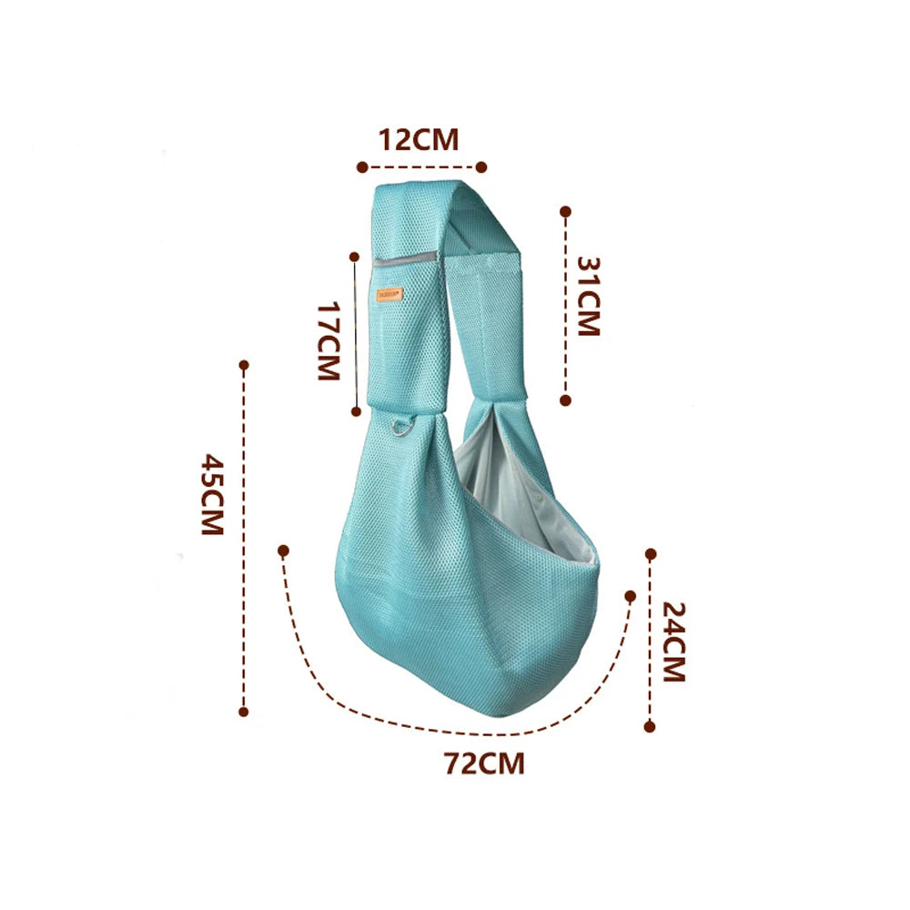 Breathable Carrying Pet Bag Carrier Travel Portable Crossbody Bag