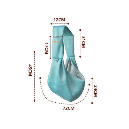 Breathable Carrying Pet Bag Carrier Travel Portable Crossbody Bag