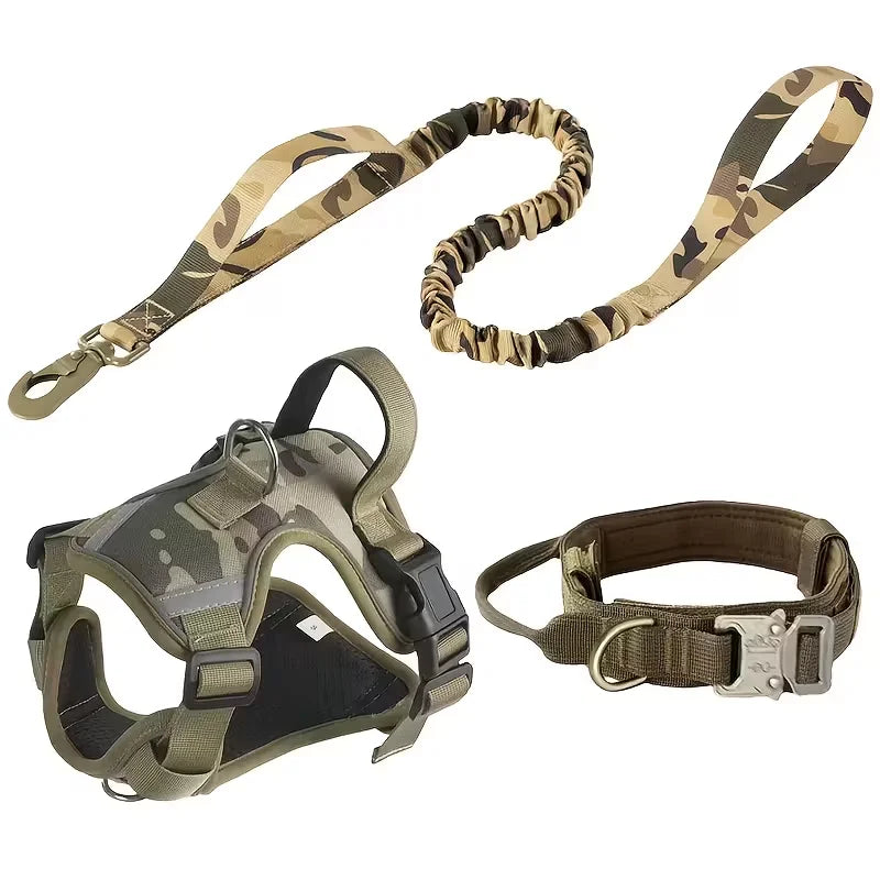 All‑in‑One Dog Harness Set – Anti‑Slip & Secure, Heavy‑Duty Dog Harness & Leash Set with Collar