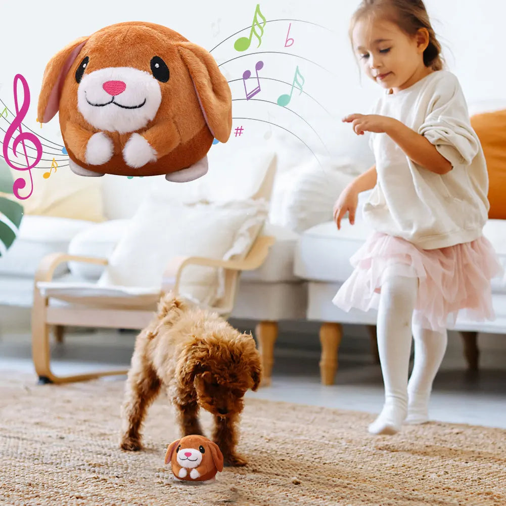 Automatic Moving & Bouncing Pet Toy Ball for Dogs & Cats, Fun Gift for Active Pets