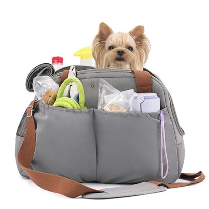 Perfect for small pets — lightweight, breathable travel bag.