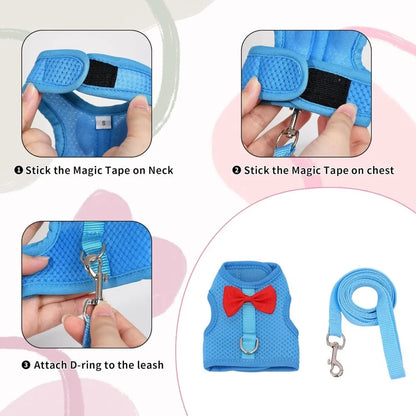 Soft Breathable Mesh Vest for Small Pets