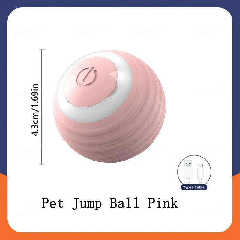 Electronic Interactive Pet Toy Moving Ball