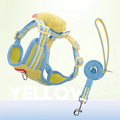 Small Dog Anti‑Escape Harness – Soft Vest Style, Adjustable Anti‑Escape Pet Harness for Small Breeds.