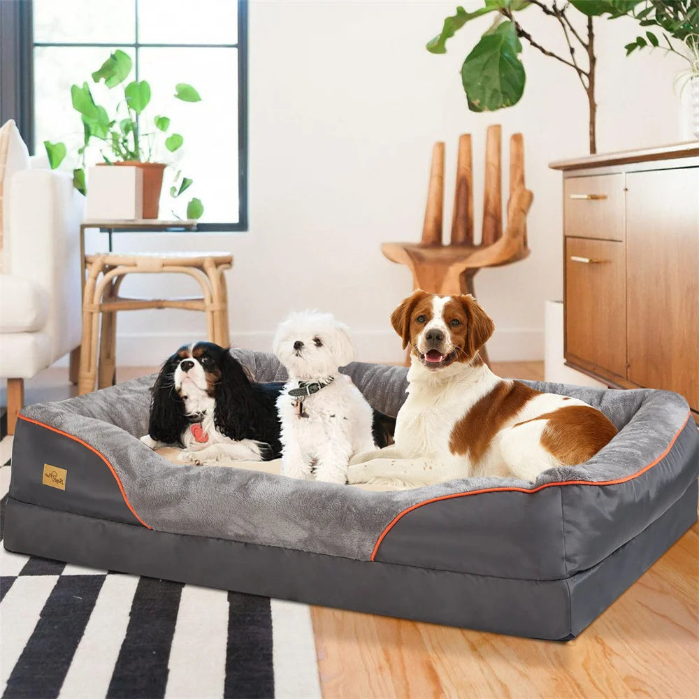 Orthopedic Memory Foam Dog Sofa (Jumbo)