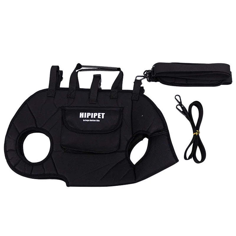 Dog & Cat Travel Bag with Traction Leash