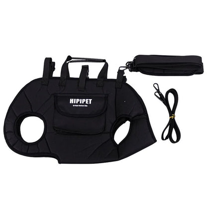 Dog & Cat Travel Bag with Traction Leash