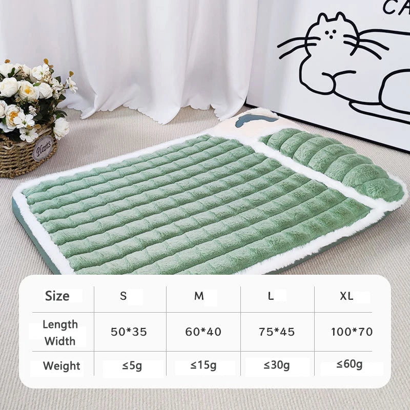 Winter Cervical‑Support Pet Mat for All Dog Sizes