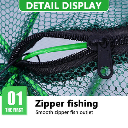 Multi‑Catch Folding Fishing Cage