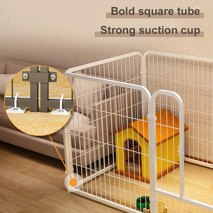 Foldable Dog Indoor/Outdoor Exercise Pen for Puppies & Small Pets