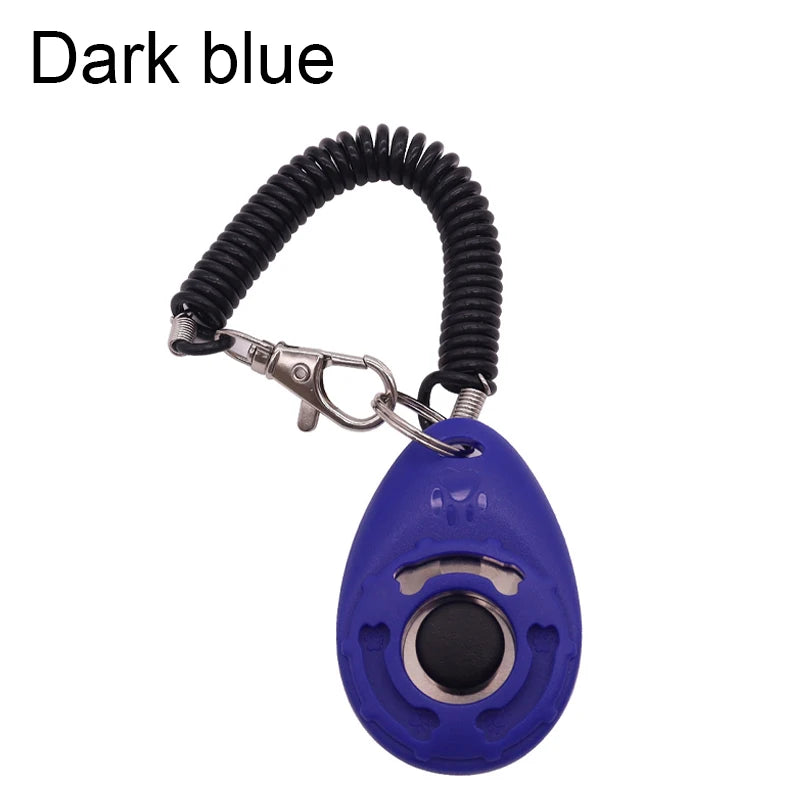 1PC Dog Training Clicker with Adjustable Wrist Strap.