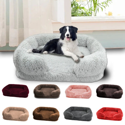 Give your large dog the deep, restorative rest they deserve with this thickened orthopedic bed. The egg‑crate sponge supports joints and pressure points, while the plush cover removes easily for quick washing. Durable, cozy
