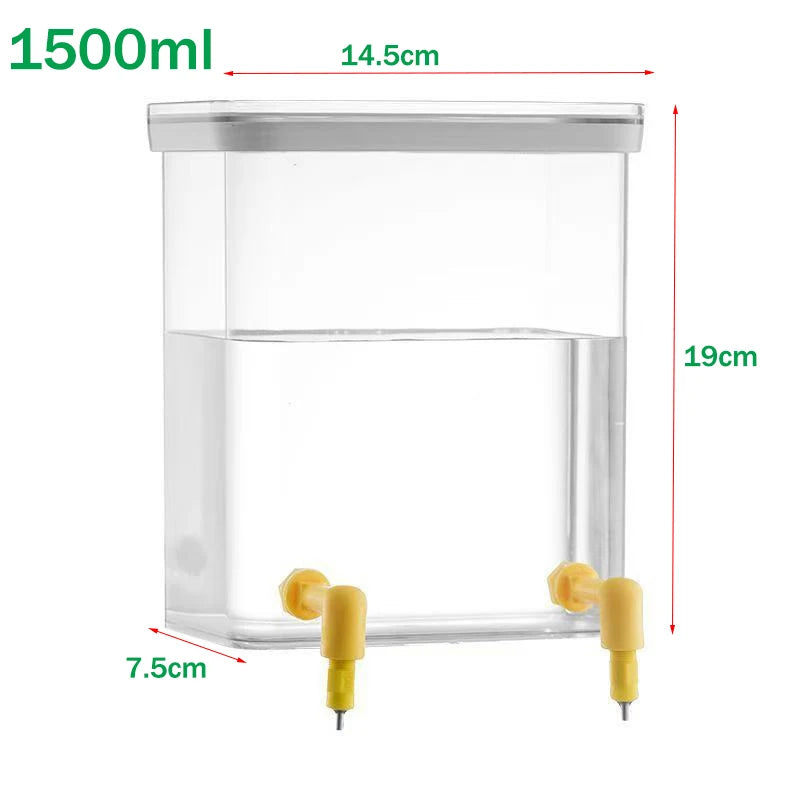 Fully Automatic Needle Water Dispenser Lubing Automatic Water Dispenser Quail Chick Double Sealed