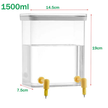 Fully Automatic Needle Water Dispenser Lubing Automatic Water Dispenser Quail Chick Double Sealed