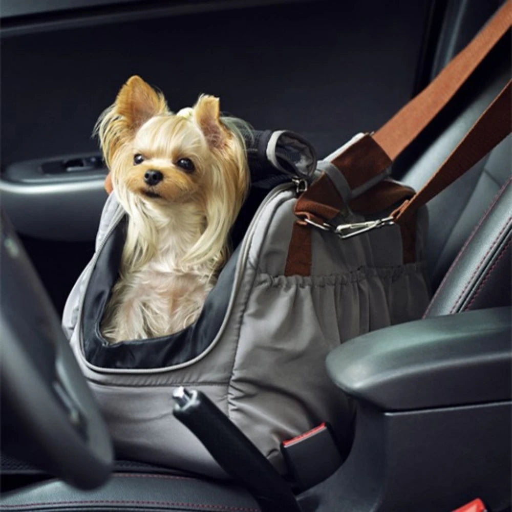 Perfect for small pets — lightweight, breathable travel bag.